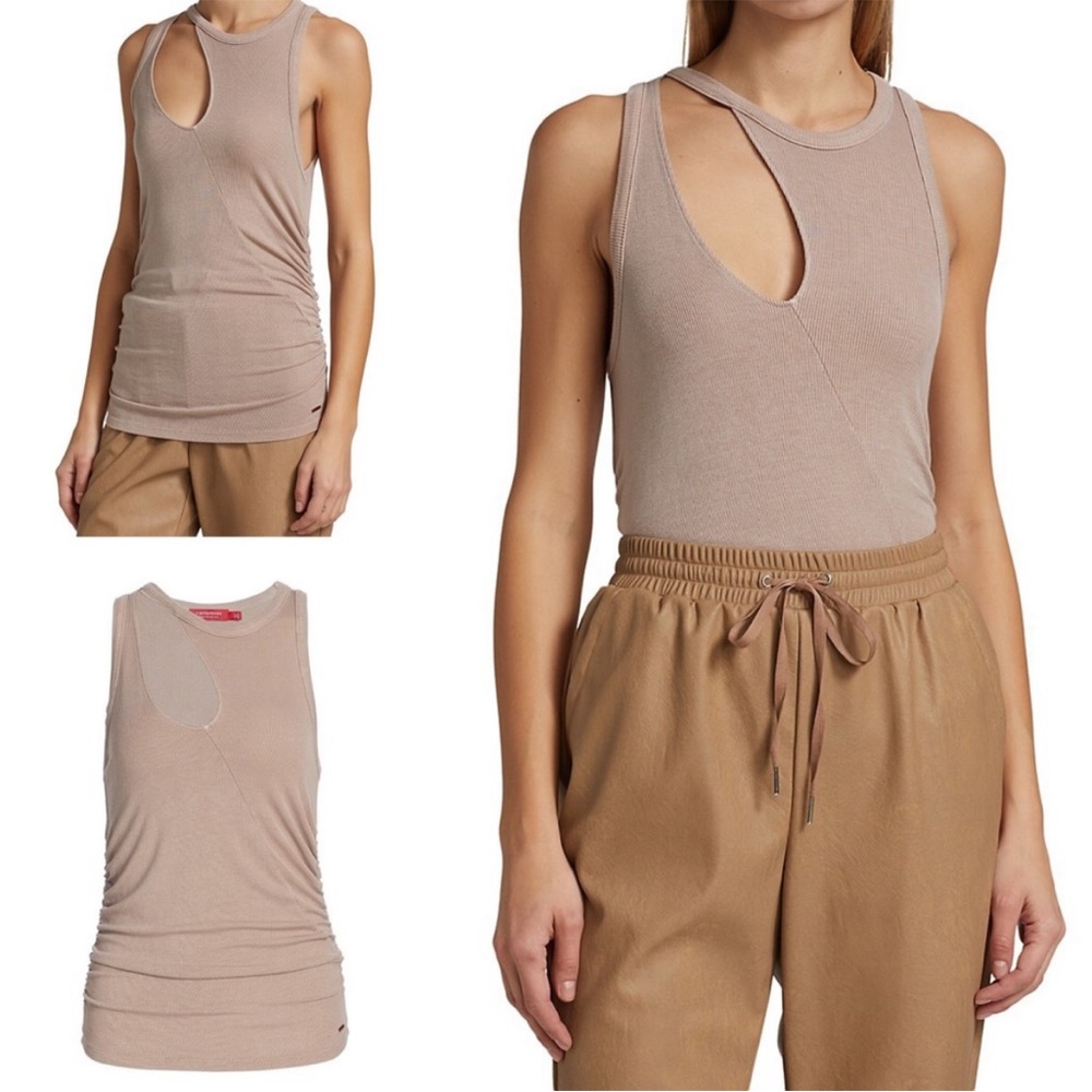 NWT n:Philanthropy Marlin Cut Out Tank Top in Cinder Size Large.